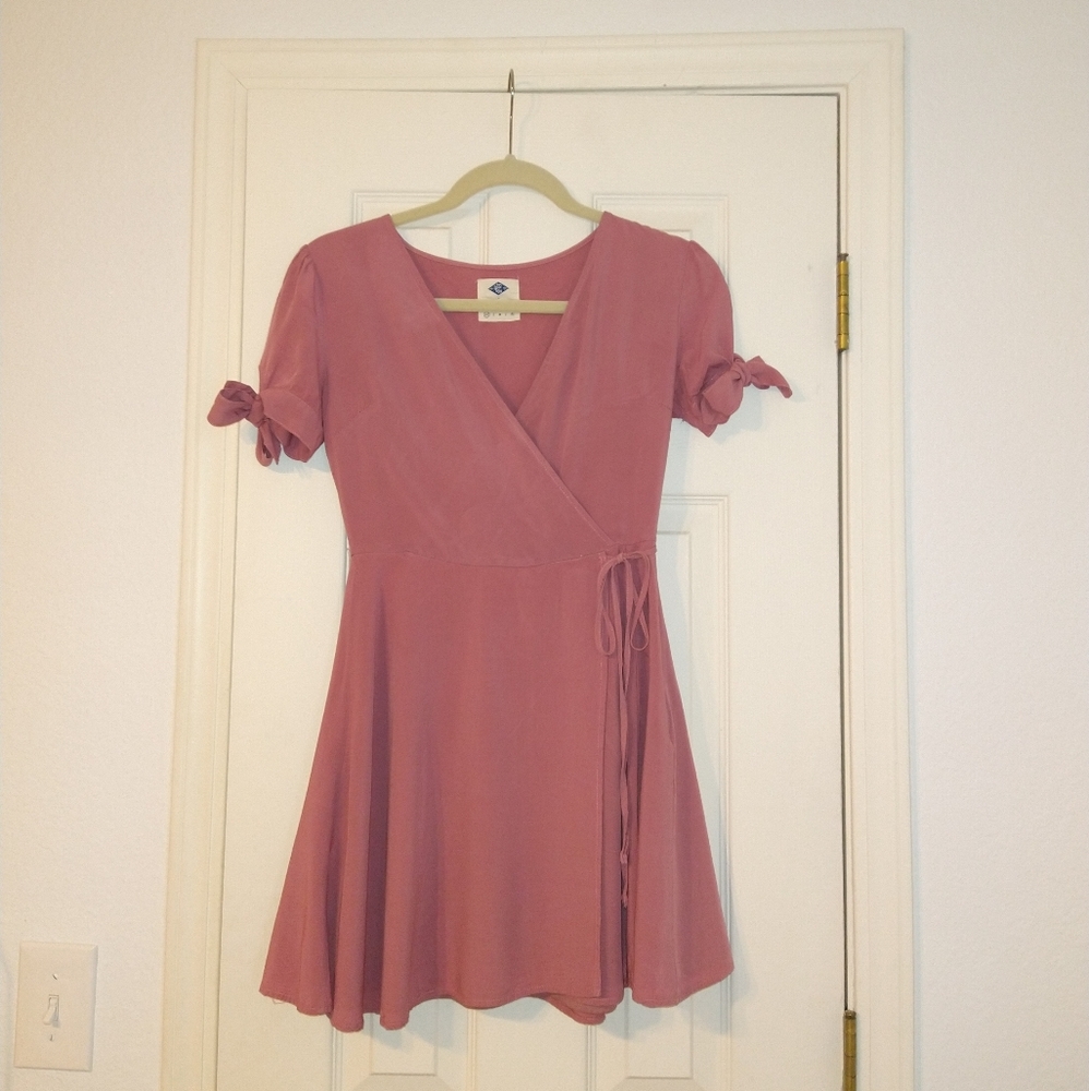 Mauve colored dress